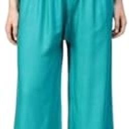 Stretchable, Elegant and Easy Wash-Ankle Length Women Chikan Palazzo 26 inch -36 inch Freesize-image-35