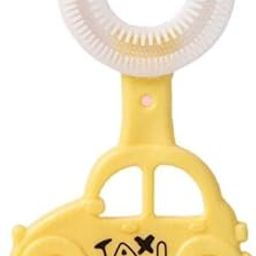 URbani Trading U Shaped Manual Toothbrush Brush for Kids, 2-5 Years 360 Degree Soft Silicone Oral Teeth Cleaning For Baby Infant Toddler Children-14