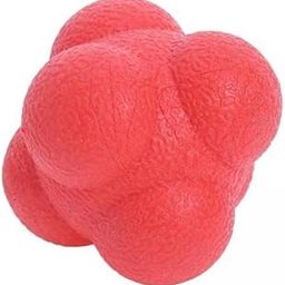 SAZ DEKOR 2xCoordination Reflex Agility Hexagonal Tennis Fitness Reaction Ball Red-picture-12