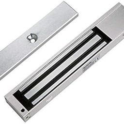 EM-605 Single Leaf 600 LBS Electromagnetic Lock/EM Lock with Feedback and Timer (Silver)-16