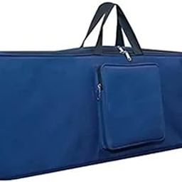 Star House BRANDED Stylish Portable Electronic Piano Cover Case Universal Padded for Church Concert 61 Keys (BLUE)-picture-25