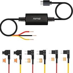 70mai Type-C Hardwire Cable Kit for 24 Hour Parking Monitoring with Fuse Adapters (For M310, A200, A500S, A510, A810 & X800)-image-1