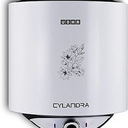 Usha Cylandra 25 Litre Storage Water Heater With Free Installation (White), Wall Mounting-image-54
