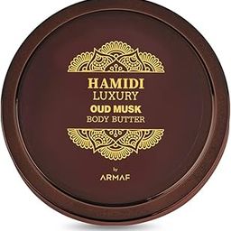 Hamidi Luxury Oud Musk Body Butter for Armaf Unisex, 250ml, All Skin Type-image-37