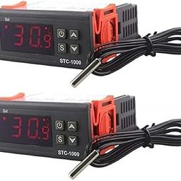 Quick Sense Digital AC 90V 250V Digital Temperature Controller Thermostat (Set of 2)-image-63