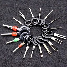 e-INFINITY e-Infinity Automotive Plug Terminal Remove Tool Set Key Pin Car Electrical Wire Crimp Connector Extractor Kit Accessories (Multicolour) (11) (Pack of 18)-17