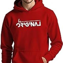 Cotton Fleece Printed Hoodie for Men Stylish - Winter Sweatshirt for Men-image-13
