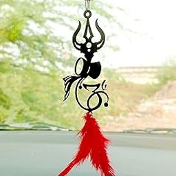 GA Dream Catcher Car Hanging for Decoration Multicolor (GaOmDamruTrishul)-image-37