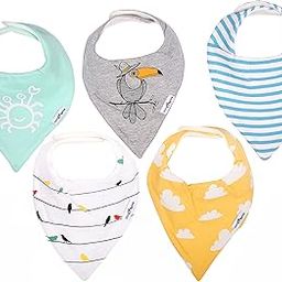 Infancy Dreams Bandana Baby Bibs For New Born Baby - Bird Edition (0-12 Months)-23