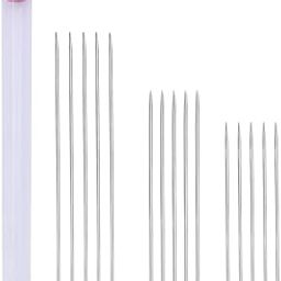 SEWOART Stitch Needle Set 100pcs Large Eye Needles for DIY Yarn Knitting Sewing Projects-image-10