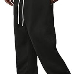 dockstreet Men's/Unisex Open Bottom Drawstring Pure Cotton Stretchable Baggy Jogger Pants-picture-9