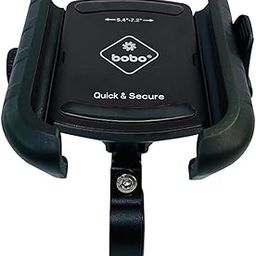 BOBO BM14 Quick Release Enhanced BM4 Waterproof Bike/Motorcycle/Scooter Mobile Phone Holder Mount, Ideal for Maps and GPS Navigation (Black)-16