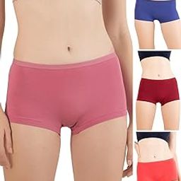Cotton Blend Women's Body Leg Boy Short Panties (Colors and Prints May Vary)-picture-55