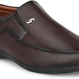 Mens C077 Formal Shoes | Slip-on Moccasin Shoes | Provide Comfort & Stylish | Perfect for Formal Wear, Business Casual, and Parties-image-43