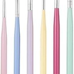 Enakshi® 4x6Pcs/Set Nail Art Drawing Brush Pen Spatula Stick Striping Manicure Tool|Health & Beauty | Nail Care, Manicure & Pedicure | Nail Art Accessories-image-63