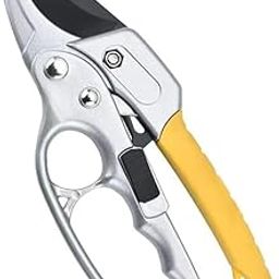 GLNRM Plant Cutter - Garden Scissors for Trimming Bushes, Professional Pruning Shears, Cutting Rose, Flower, Hedge, Stem, Sharp Scissors Gardening Tools, Arthritis Weak Hand Snips-image-20