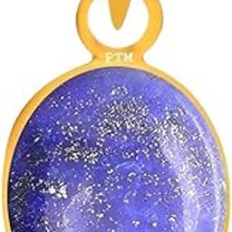 Natural Lapis Lazuli/Lajwart 6.25 Ratti or 5.5 Carat Astrological Certified Gemstone Panchdhatu/5 Metals 22k Gold Plated Pendant for Men & Women -fba3625-image-83