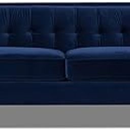 Jennifer Taylor Home Jack 84" Modern Tuxedo Tufted Sofa, Navy Blue Velvet-image-45