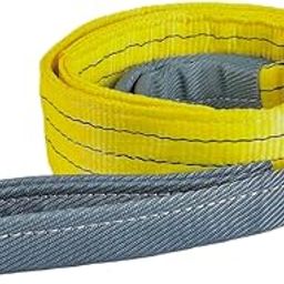 Conclood India Polyester Webbing Sling | Lifting Belt | Yellow Colour | Use for Handling materials in warehouses & logistics | Lifts & secure heavy loads (3 Ton 3 Meter).-image-46