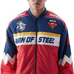 Superman: Kal-El Men Racer Jackets-image-60