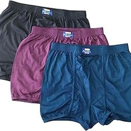 Advance Super Combed Cotton Multi Colour Trunks Non Pocket Pack of 3 |Inner Elastane Stretch Underwear for Men Trunks|Size 80CM to 100 cm-picture-45