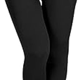 Women Fleece Lined Tights Fake Translucent Thermal Leggings Winter Sheer Warm Pantyhose Tights Black Pack of 1-image-73