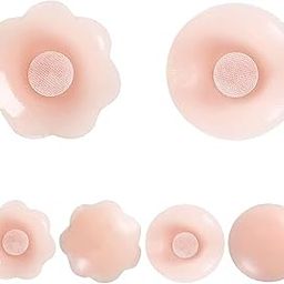 Invisible Nipple Covers for Women - Reusable Nipple Pasties Pack, Comfortable and Discreet Nipple Concealers-image-7