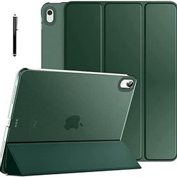 Robustrion Cover for iPad 11th (A16) / 10th Generation Cover Case (2022/2025), Trifold Flip Case Cover for iPad 11th Generation 11 inch / 10th Gen 10.9 inch [Auto Sleep Wake Suppport] - Dark Green-11