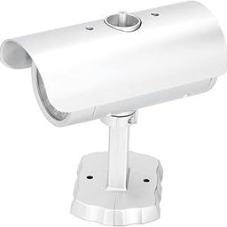 Hyuduo Simulation Camera Dummy Security Camera Monitor Fake Surveillance System with Flashing LED Light, for Home and Businesses Security IndoorOutdoor,Smart Doorbell and Lock-image-33