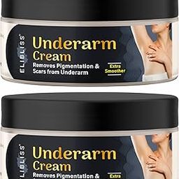 Elibliss Underarm Cream for Fairness Lighten and Brightening Cream for Women & Men 50g Pack of 2-image-74
