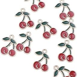 The Style Sutra 10 Pcs Cherry Lovely Fruit Shaped ChPendants DIY Jewelry Findings|Collectibles|Collectibles|Collectibles-image-8
