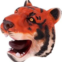 The Style Sutra Vinyl Cartoon Animal Hand Puppet Kids Pretend Play Toy Party Favors Tiger|Toys & Hobbies | Action Figures | Animals & Dinosaurs-image-35