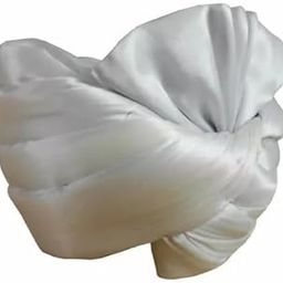 Men Safa Indian Handmade Rajasthani Pagri Top Hat WhiteTurban Pag 51 Cms (20") Small-image-13
