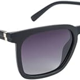Polarized Purple & Clear Square Sunglasses for Men & Women-image-25