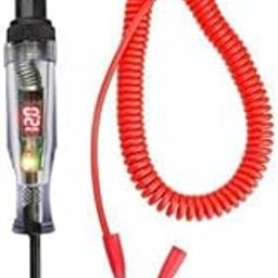 SECRET DESIRE 4Xauto Digital Circuit Tester Car Digital Electric Pen for Truck Sedan Rv Red Spring Wire-image-85