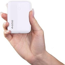 Stuffcool 10000mAh Palm Smallest QC PD 20W Type C Super Premium Mini Powerbank, Charges Any iPhone 50% in 30 mins (Glazed White/Lilac)-image-70