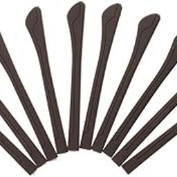 JAZZY PEARLS 10 Pieces Eyeglasses Temple End Tips Ear Sock Tubes Replacement Repair Brown-image-28