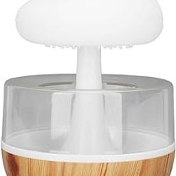 Rain Cloud Humidifier, 7 Led Light Water Drip Cute Essential Oil Diffuser Night Light Aromatherapy Quiet Humidifier for Bedside Sleeping Relaxing Decoration-image-74