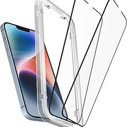Spigen Alignmaster Tempered Glass Screen Protector Guard For Iphone 14 Plus / 13 Pro Max - 2 Pack for Smartphone-picture-24