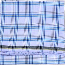 RETRO Cotton White Checked Lungi For Mens-image-25