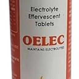 OELEC Orange Flavoured Electrolyte Effervescent Tablets, 10 Tablets, Maintains Electrolytes-17