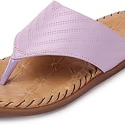 CFY-III Women's Flat Slippers | Doctor Ortho Comfortable Chappal for Women & Girls | Light weight, Soft Footbed & Stylish | Diabetic & Orthopedic Footwear, Good for Knee & Foot Pain-image-21