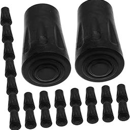 CORHAD 50pcs Tips for Trekking Poles and Walking Sticks Slip-Resistant Covers for Hiking Indoor and Outdoor Use Floor Protectors for Enhanced Stability and Grip-image-58