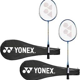 Yonex GR 303 Aluminium Blend Badminton Racquet with Full Cover, Set of 2 (Blue/Blue)-image-41