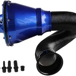 BKN Universal Car Air Filter Mushroom Head Automotive Flow Air Filter Apollo Cis Closed Intake System Air Intake Kit High Flow 70MM - Blue-23