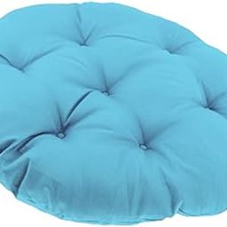 UJEAVETTE Hanging Egg Chair Cushion Comfortable Replacement for Indoor Balcony Outdoor Light Blue-image-94