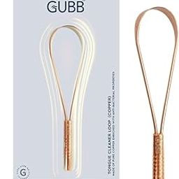 GUBB Copper Tongue Cleaner For Kids & Adults | For Fresh Breath & Bacteria Removal | Improved Taste Sense & Oral Hygiene | Ayurvedic Tongue Scraper For Bad Breath (With Loop)-image-4