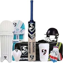 SG Multicolor Economy Cricket Set 4 with Helmet (Ideal for 7-9 Years Child)-image-24