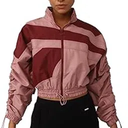 reebok Women Classics Cardi B Woven Satin Jacket-picture-28