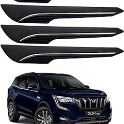 Oshotto (BP-04) Car Black Rubber Bumper Protector/Corner Moulding Compatible with Mahindra XUV 700 -(Set of 4 pcs)-18